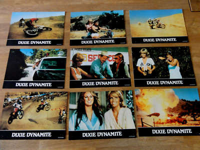 Kino Fotosatz DIXIE DYNAMITE - MÄDCHEN SCHÄRFER ALS DYNAMIT Biker Lee Frost
