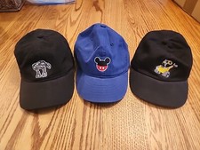 Lot Of 3 Kids Baseball Hats Disney Store Star Wars Mickey WALL-E