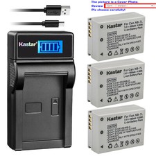 Kastar Battery LCD Charger for Canon NB-7L CB-2LZE Canon PowerShot G10 Camera