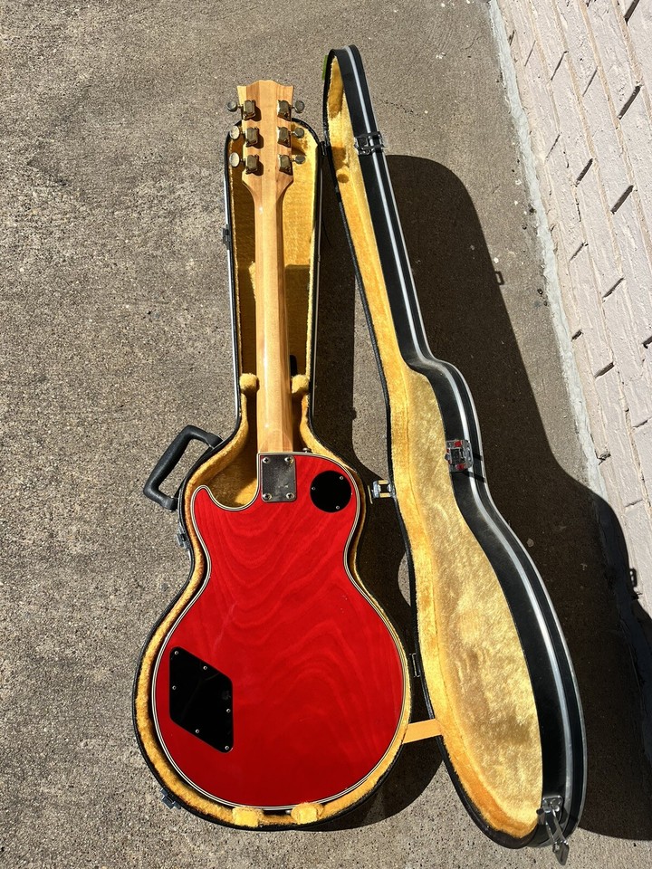 Vintage MIJ Electra Les Paul Custom Copy w/ HSC - N | eBay