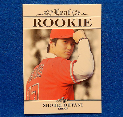 SHOHEI OHTANI 2018 LEAF Limited Edition Rookie Card RA-01, LA Dodgers N.Mint 