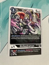 Strikedramon EX2-032 C Digimon CCG | Digital Hazard Near Mint