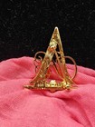 Vintage AVON Gold Tone Letter A Presidents Club PC 1992 Pin Brooch Jewelry — photo 2