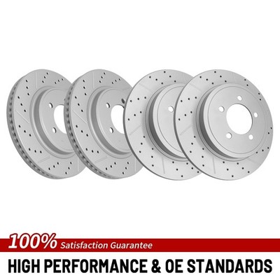Front Rear Brake Rotor For 2006-10 Ford Explorer/Explorer Sport Trac Mountaineer
