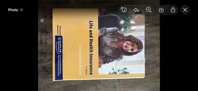 Kaplan Life & Health Insurance License Exam Manual Study Guide 2nd Ed PB