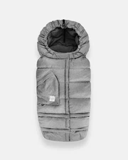 Enfant 7AM Blanket 212 Evolution Extendable Footmuff Heather Gray/Fleece, 6M-4T