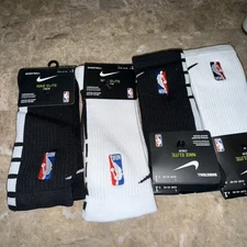 Nike NBA   Socks  4 Pair Large