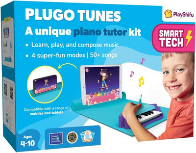 Plugo Tunes by Play (Kit+App): Interactive Piano Starter Kit for Ages 4-10 | ...