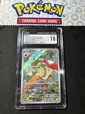 Flapple 074/064 Art Rare - CGC Gem Mint 10 - Paradise Dragona - Pokemon TCG 2024
