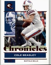 2021 Panini Chronicles Cole Beasley Pink #12 Buffalo Bills