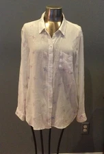 Rails White Star Pattern Top-XL