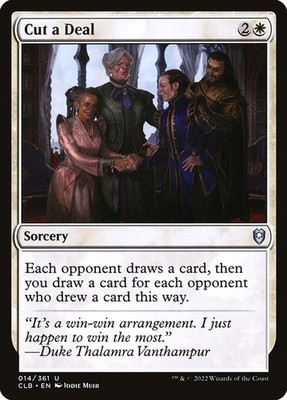 Cut a Deal NonFoil Commander Legends: Battle for Baldur's Gate 14 NM MTG