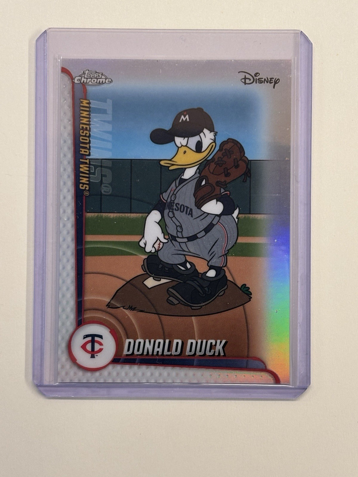 2025 Topps Chrome Update Donald Duck Minnesota Twins - #MLBA-15
