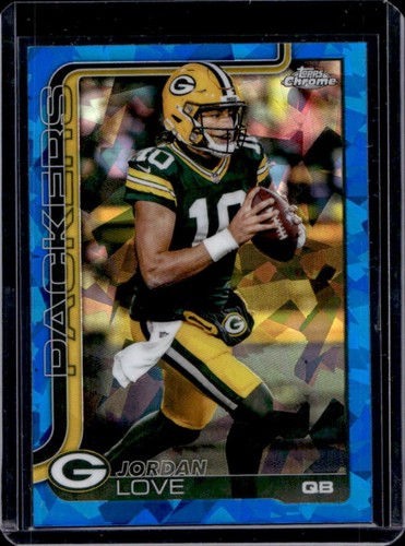 2025 Topps Chrome Sapphire Jordan Love #109 Packers