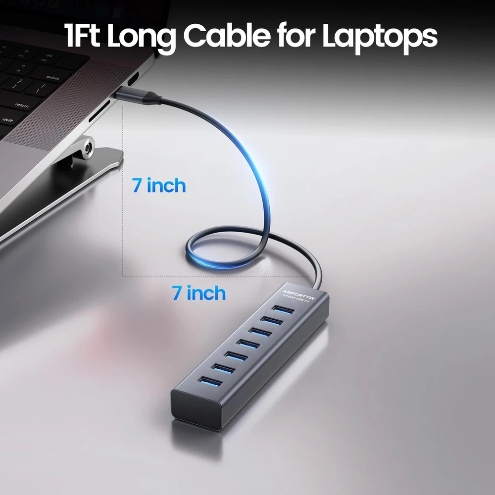 USB to USB Hub Multiport Adapter, Aluminium 7-in-1 USB Hub Multiport Adapter,... USB to USB Hub Multiport Adapter, Aluminium 7-in-1 USB Hub Multiport Adapter,...