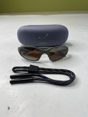 Cebe Sunglasses Ski 4937 0451 L9  Made in France Vintage w/ Case & Strap