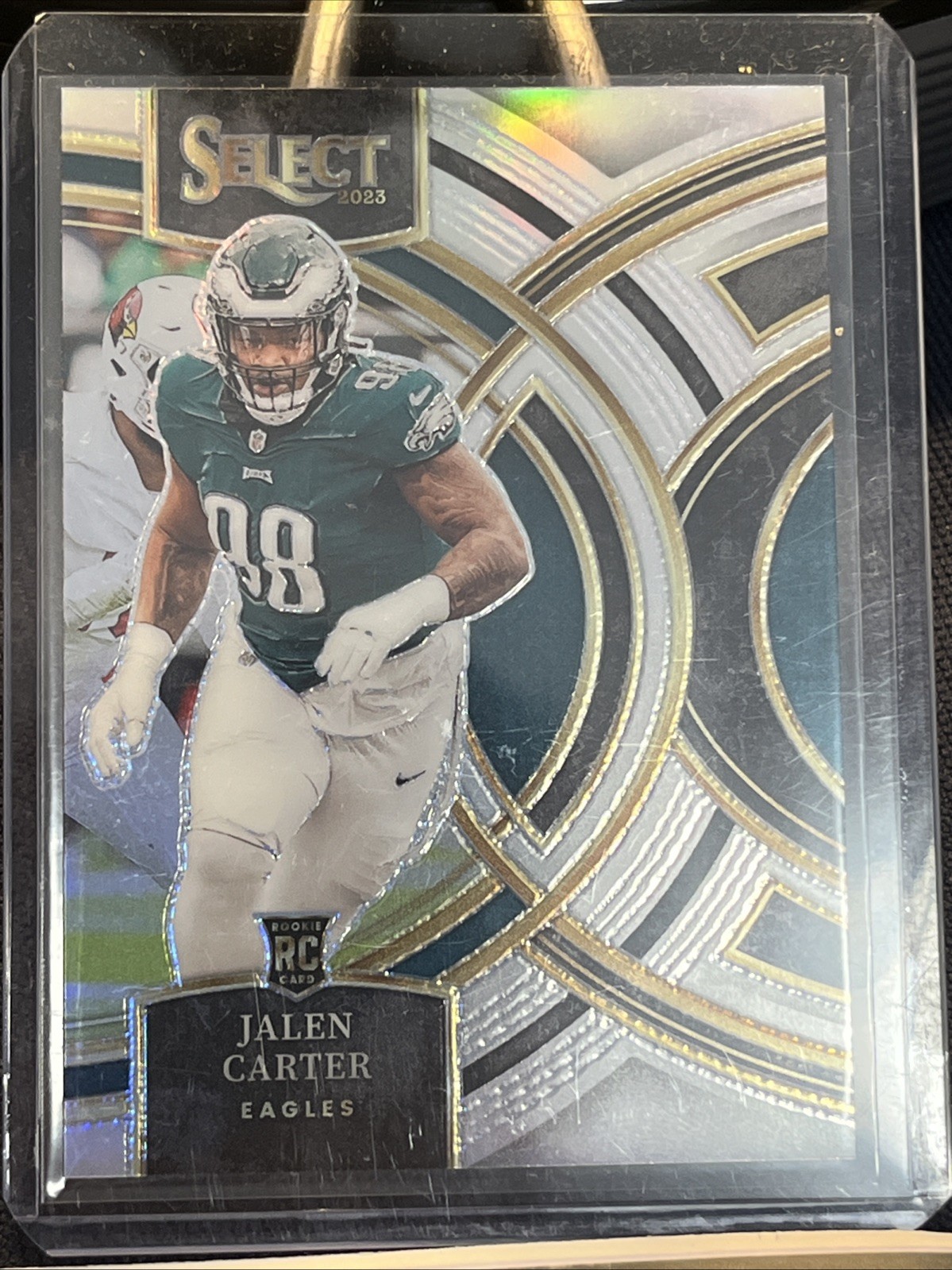 2023 Panini Select - Premier Level Jalen Carter #171 Silver Prizm (RC)