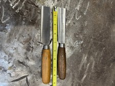 Lot 2 Dexter Traditional High Carbon Wood Handle Mill Shoe Knife 6" X 1" Blade