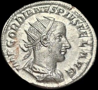 Gordiano III 238 244 DC plata Antoniniano