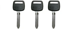 3 New Uncut Master Ignation Key Keys Blank Fits Toyota TR47P Non-Transponder
