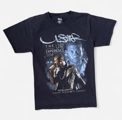 Usher The UR Experience 2014 August Alsina DJ Cassidy Tour Graphic Tee Size S