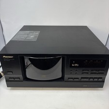 Pioneer PD-F908 CD Player 101 Compact Disc VTG File Type Carousel Changer Tested