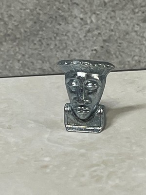 2008 Monopoly Here and Now World Edition - Replacement Metal Token Inca Mask