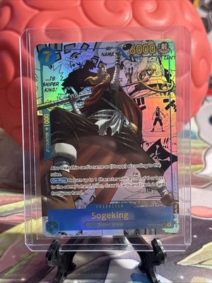 SOGEKING - (OP03-122) - MANGA ALTERNATE ART - ONE PIECE CARD GAME - TCG - ENG