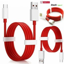 Genuine OnePlus 3-11 NORD USB-C Warp Dash Fast Charging Cable 1m White