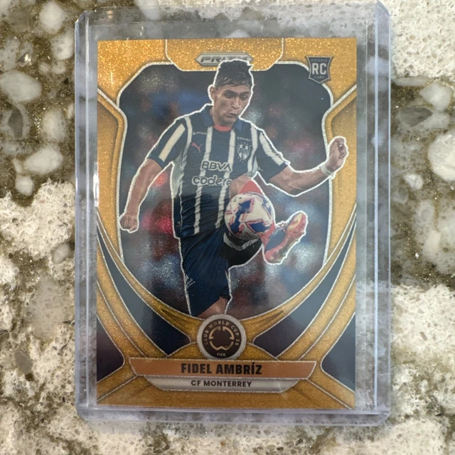 Prizm FIFA Club World Cup 2025 FIDEL AMBRIZ #60 RC gold shimmer 4/10