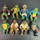 Lot of 8 Vintage 90's TMNT Action Figure Lot Splinter