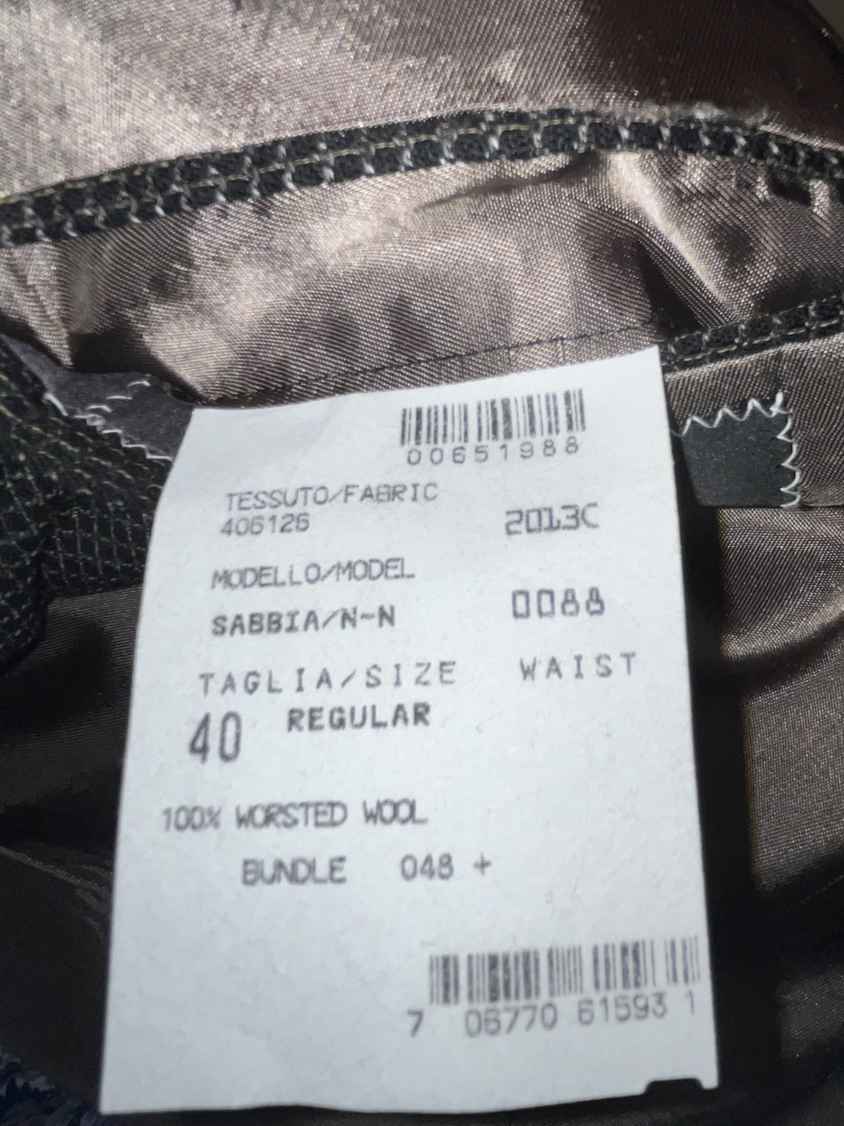 Tallia Uomo Black Checked Blazer Jacket Sport Coat 3 Button 100% Wool 42R