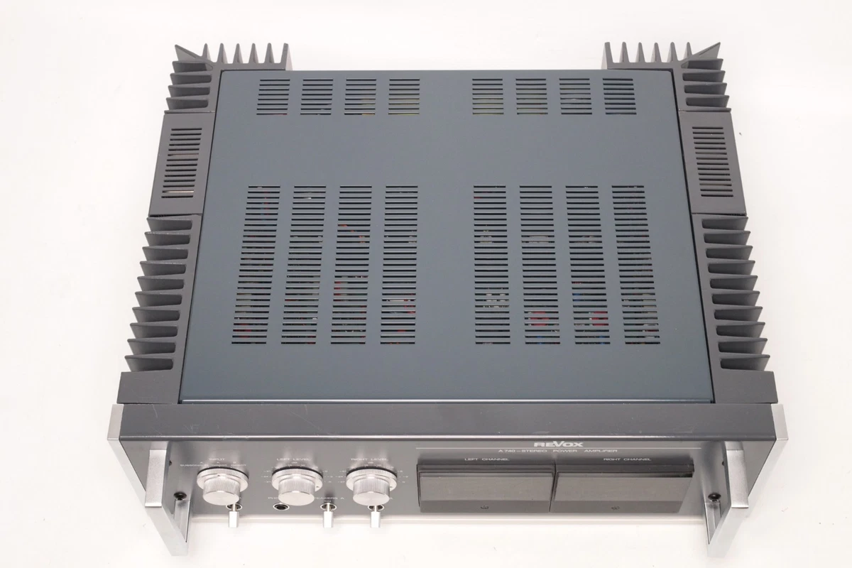 Amplificador estéreo REVOX A-740 - elaboradamente revisado