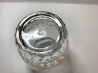 1 ANCHOR HOCKING 8oz vintage BARREL GLASS RIBBED BASE ROCKS TUMBLER BAR WHISKEY — photo 4
