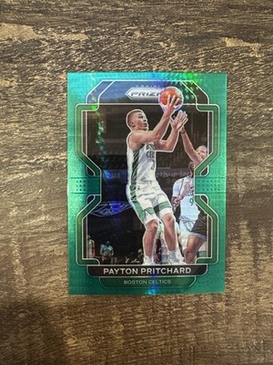 2021-22 Panini Prizm Payton Pritchard Green Hyper #17 Celtics Factory Set