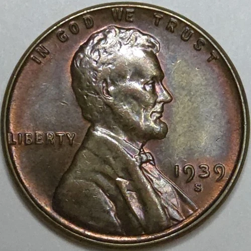 1939-S Lincoln Wheat Cent - AU (Lot#3)