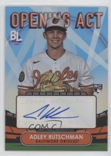 2023 Topps Big League Opening Act Blue Foil Adley Rutschman #OAA-AR Auto 00er