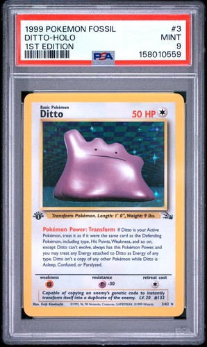 Ditto (1st Edition) graded PSA 9 for sale on eBay