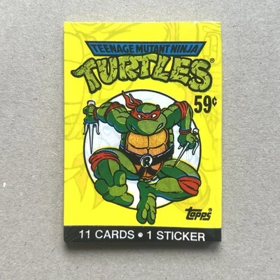 Ninja Turtles (1989) Trading Cards Booster Topps Teenage Mutant TMHT TMNT
