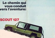Catalogue Brochure Fissore Fiat 127 Scout  1978 Suisse en français