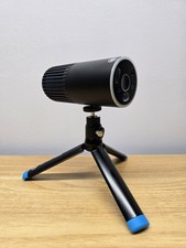 JLab Talk Go USB Microphone Black And Blue Preowned For Parts Only With Tripod