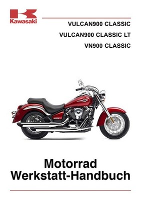 Kawasaki Vulcan 900 / VN900 Classic / LT - Werkstatthandbuch, DEUTSCH, DOWNLOAD