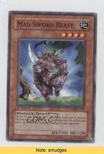 Mad Sword Beast 1st Ed. YuGiOh Dinosaur's Rage Structure Deck #SD09-EN004 x9h