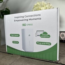 InHand CPE02 5G WiFi 6 AX5400 Indoor CPE Router 2.5GbE Dual WAN