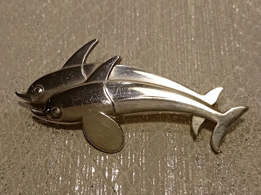 Solid Silver Georg Jenson Brooch,Fully Hallmarked. - image 2