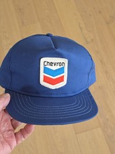 🔥 Vintage 1980s CHEVRON Snapback Hat ~ UNWORN Deadstock