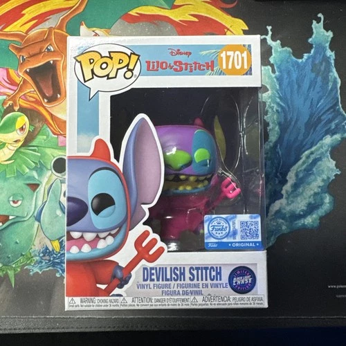 Funko Pop! Disney Lilo & Stitch Devilish Stitch Funko SE BL CHASE LE #1701