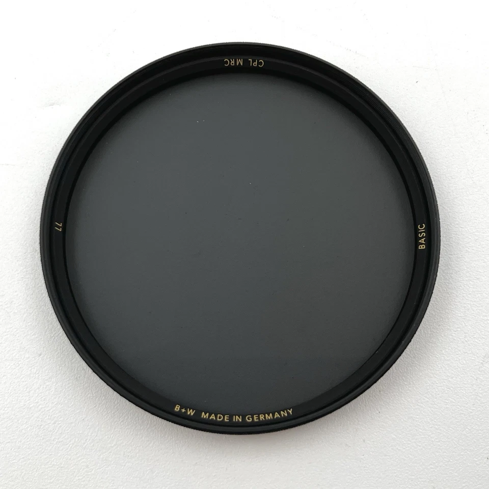 B+W Circular Polarizer Lens Filter BASIC 77mm S03 CPL MRC 1100754 - Image 2 of 4