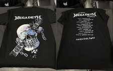 Megadeth Canada 2026 Tour T shirt