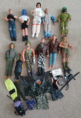 Job Lot Of Action Man Figures Plus Accessories